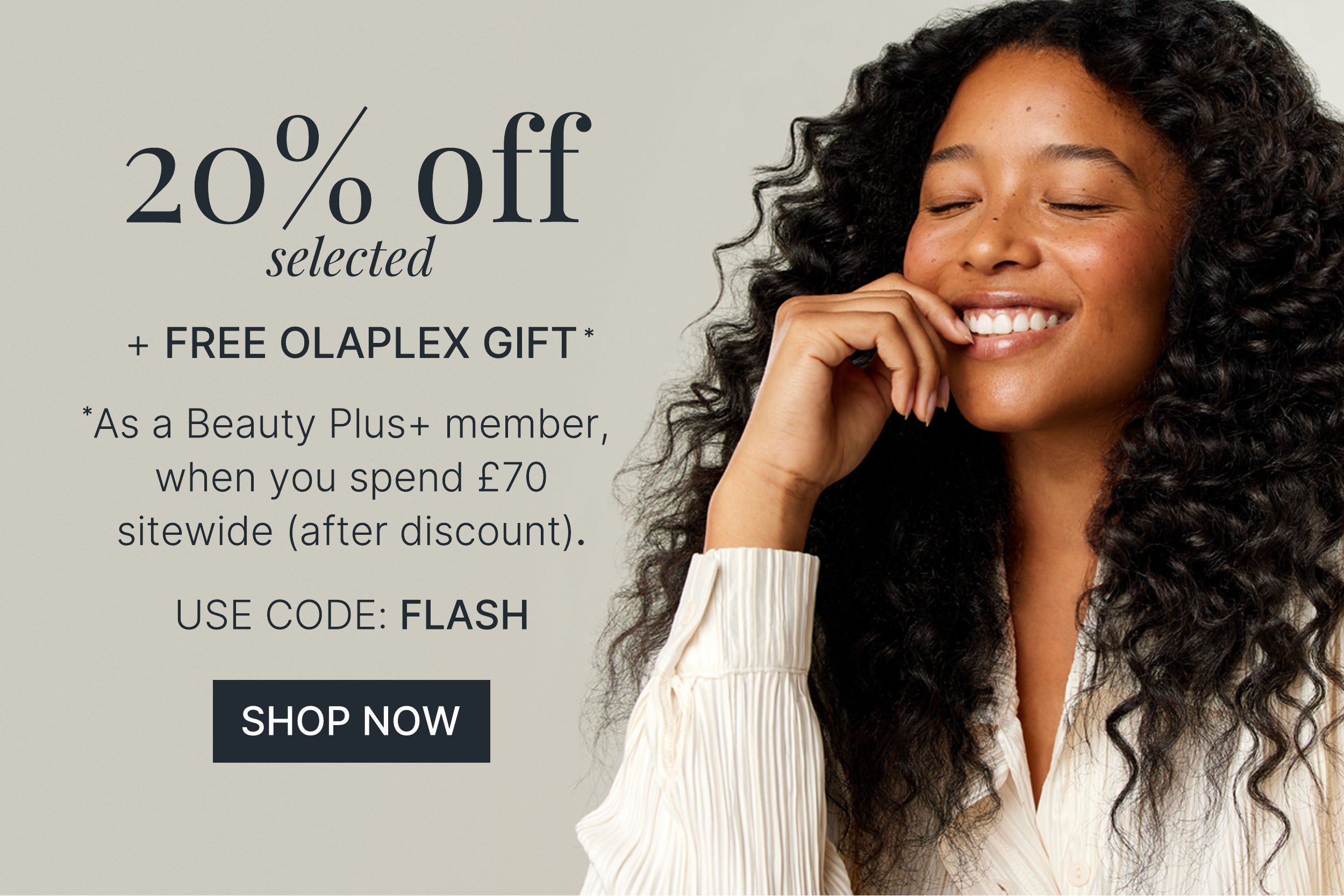 20 PERCENT OFF SELECTED