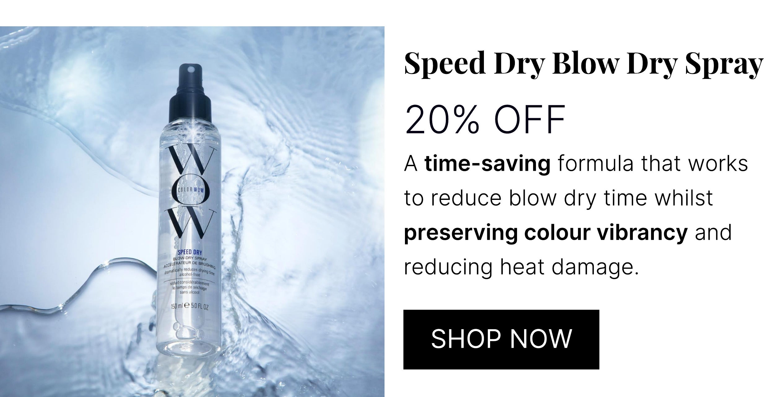 SPEED DRY BLOW DRY SPRAY