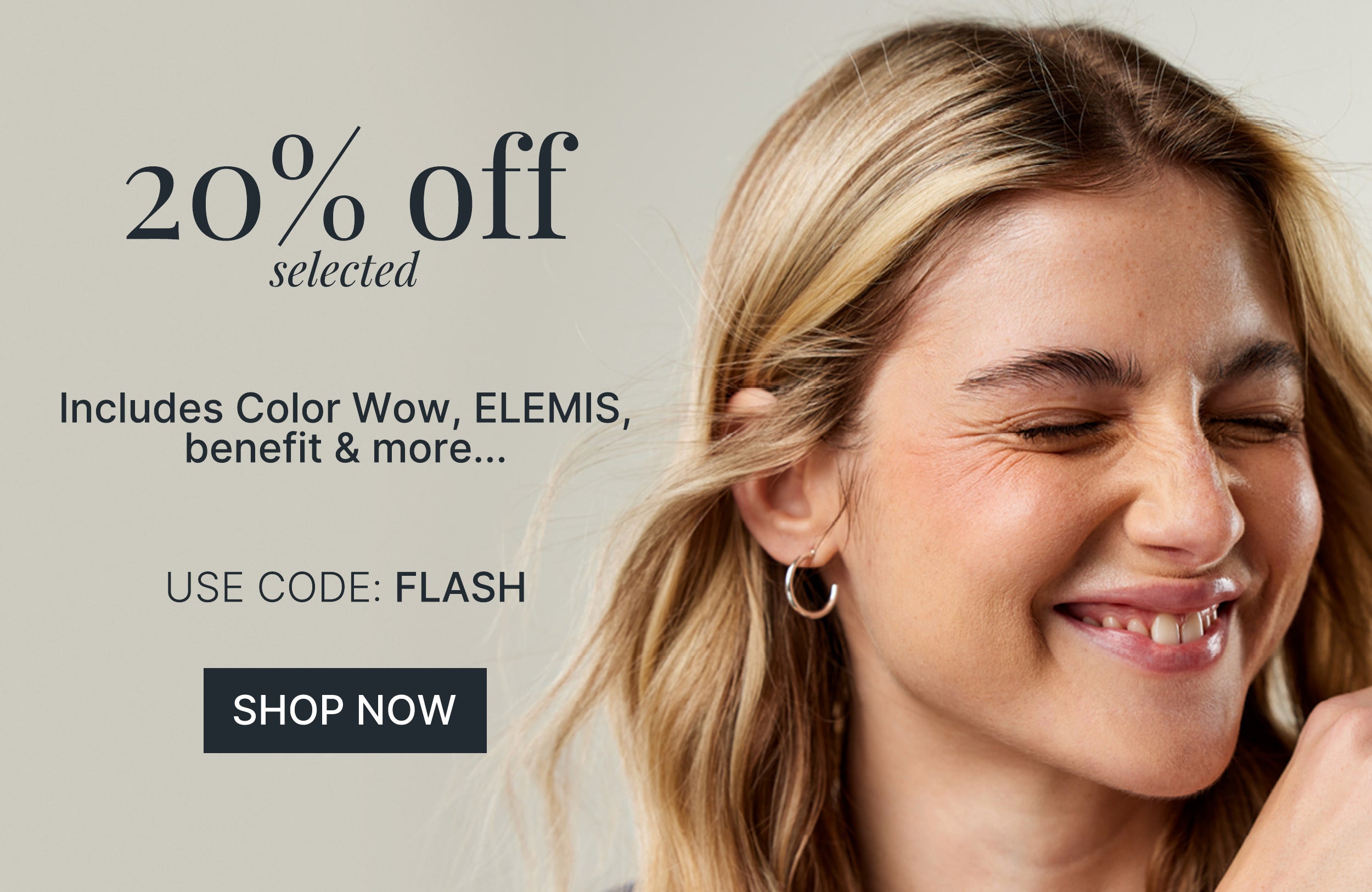 20 PERCENT OFF SELECTED