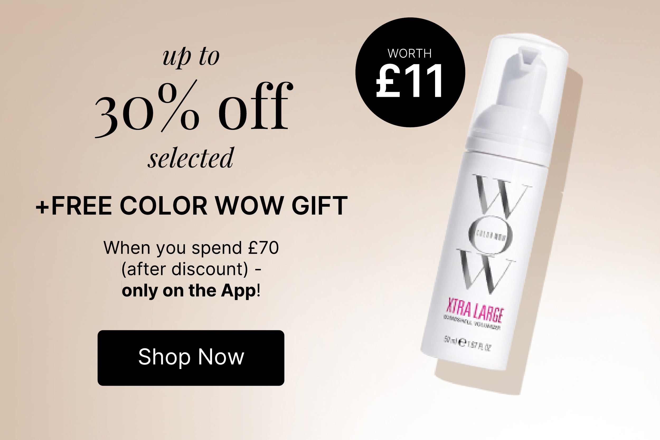 UP TO 30 PERCENT OFF SELECTED