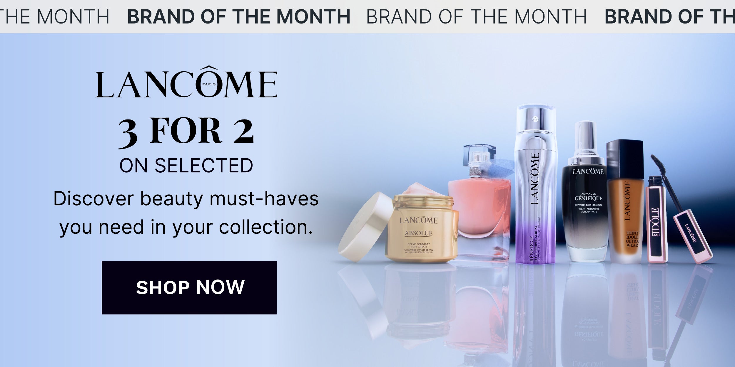 LANCOME 3 FOR 2