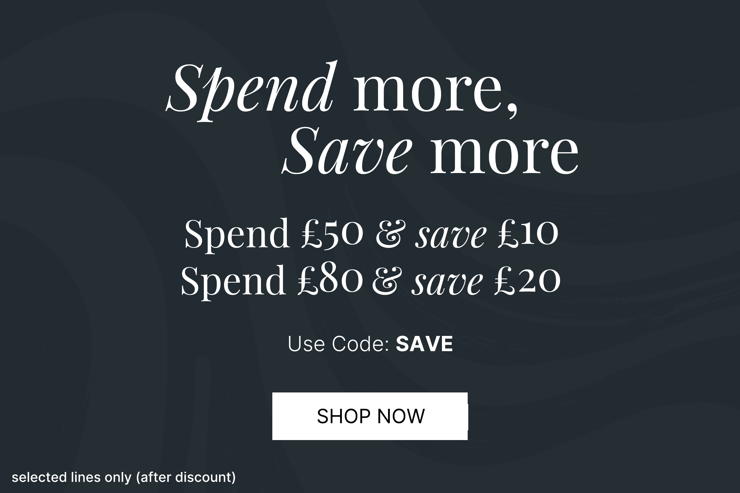 SPEND AND SAVE