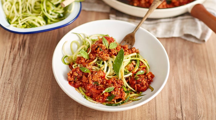 Exante Courgetti Bolognese