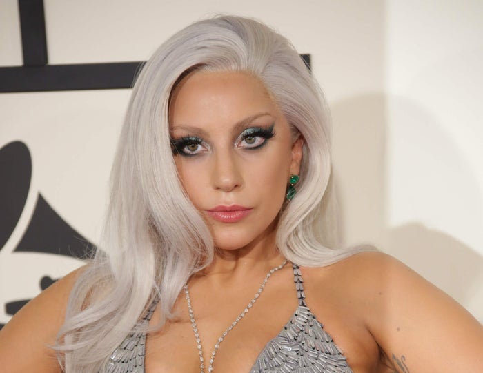 Lady Gaga Silver Grey Hair