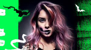 NEON SKULL HALLOWEEN SKELETON MAKEUP TUTORIAL | #HQSCARE