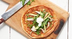 Rucola Hähnchen Pizza