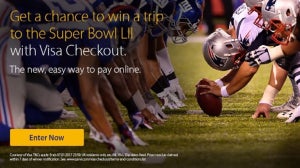 Are you ready to have a chance to win big with Visa Checkout?