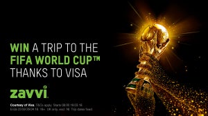 Win a trip to the 2018 FIFA World CupTM courtesy of Visa!