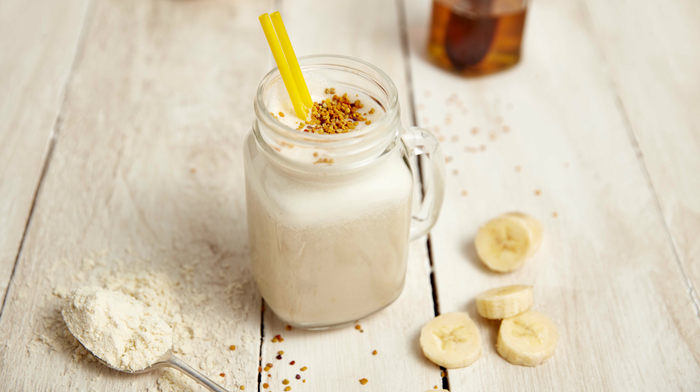 recetas saludables de un rico smoothie con maca