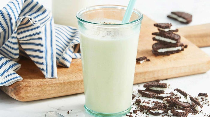 Batido sustitutivos de comidas: batido de cookies and cream Exante rico en proteína, fibra, vitamianas y minerales