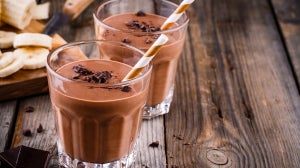 Smoothie de Cacao y Plátano