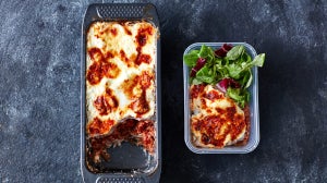 Low carb lasagne | 4 dages proteinrig meal prep
