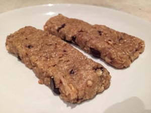 Barres protéinées saveur cookie