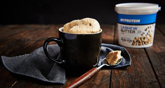 1 Minuten-Protein-Tassenkuchen mit Toffee-Geschmack