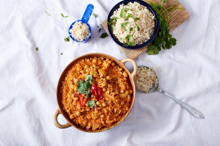 Veganes indisches Blumenkohl Curry