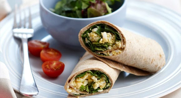 Diese gesunden Wraps sind in 10 Minuten fertig - Einfach und Schnell zu Hause gemacht