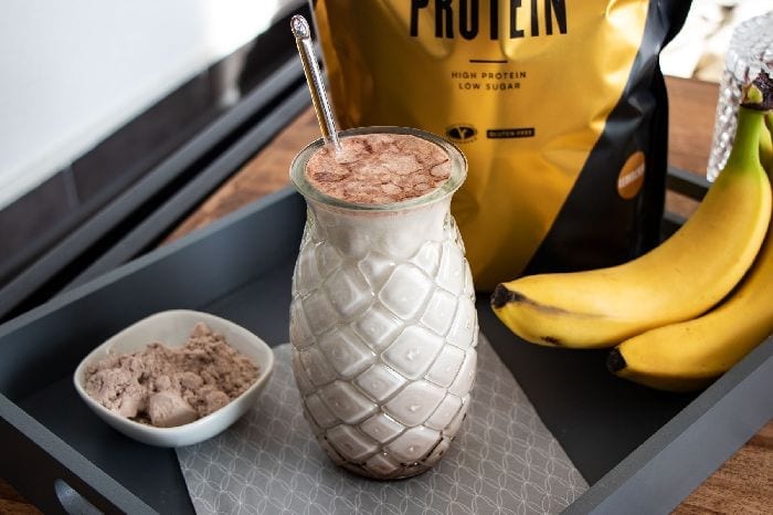 Lebkuchen Bananen Shake | Post-Workout Nutrition