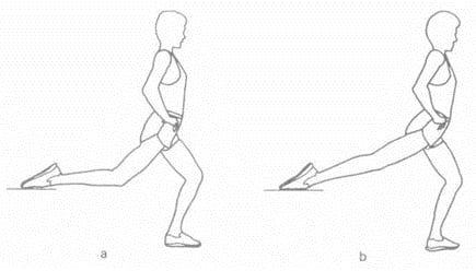 patada para estirar el psoas