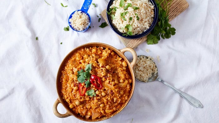 tikka masala vegano