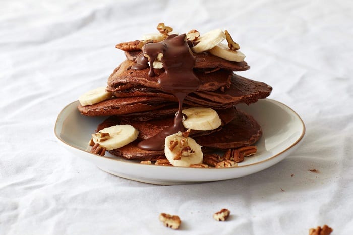 tortitas proteicas con nueces pecanas