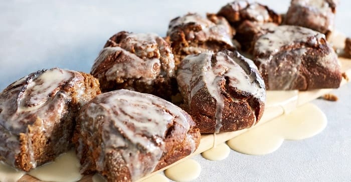 Bollitos de canela - recetas saludables