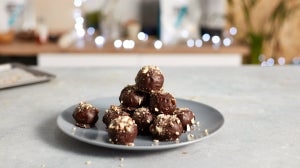 Bombones de chocolate proteicos | Recetas de Navidad