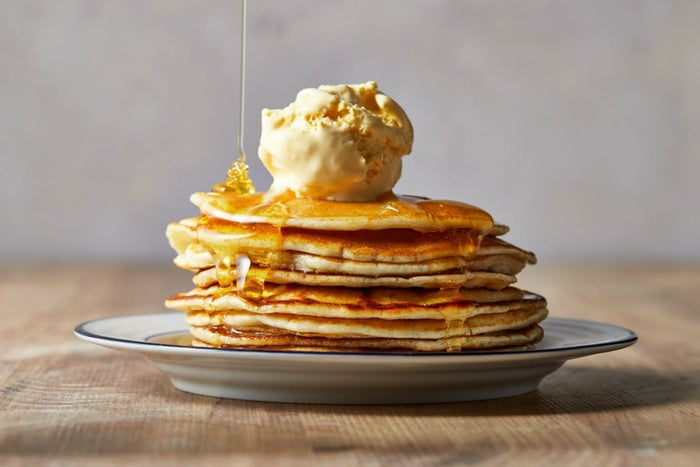 Pancake Proteici alla banana con 4 ingredienti, Ricetta