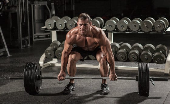 como ganhar força muscular peso morto