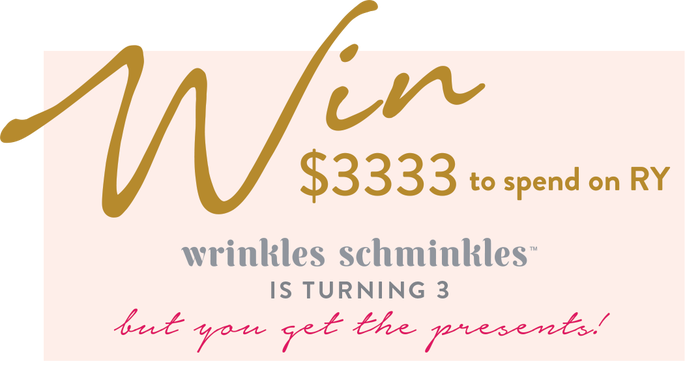 Wrinkles Schminkles X RY Third Birthday Competition win big skincare giveaway