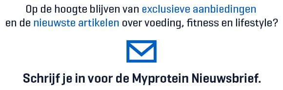 nieuwsbrief myprotein nederland