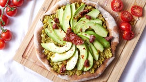 Vegan Avocado Pizza | Maaltijd in 15 minuten