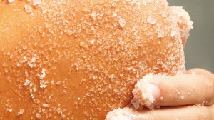 How-to: Exfoliate with a Salt Scrub