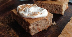 Spiced Carrot Protein Cake Recipe