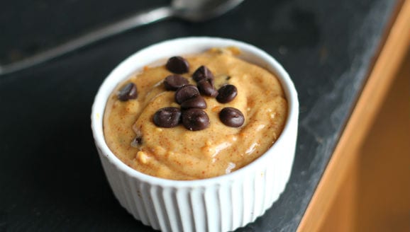 Protein Cookie Dough Pudding