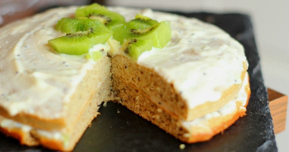 Lovely Kiwi Cake 1 kg - online service wala