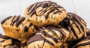 Dark Chocolate Nut Cookies Recipe