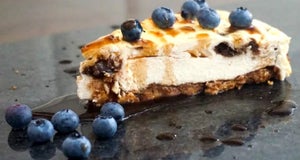 Guest Recipes | Blueberry & Chocolate Protein Cheesecake Recipe