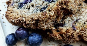 Healthy Treats | Blueberry and Coconut Bread Recipe | By Ru Anderson