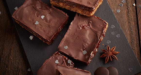 protein chocolate shortbread