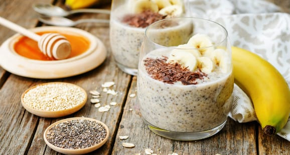 chia seed overnight oat recipe 