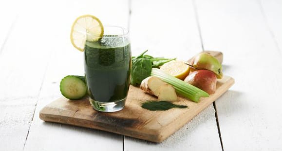 healthy green cleanse smoothie recipe