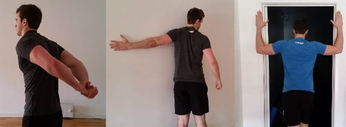 rounded shouder stretches postural problems