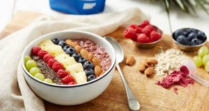 High-Protein Breakfast Recipe | Acai Berry Bowl