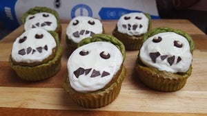 Healthy Halloween Muffin Recipe | Scary Protein Muffins
