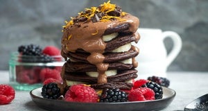 Chocolate Orange Protein Pancakes | The Ultimate Pancake Day Recipe