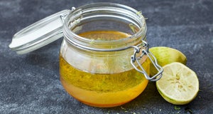 Zingy Honey Lime Coconut Oil Dressing | Healthy Fats