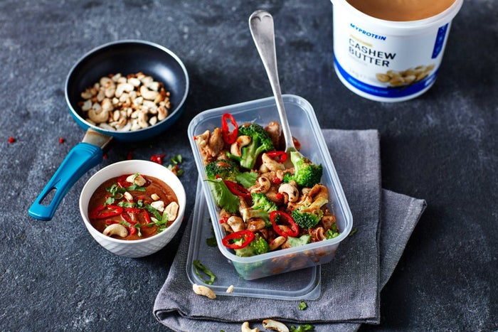 One-Tray Cashew Chicken