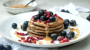Super-Soft Teff Flour Protein Pancakes | Healthy Breakfast Recipe