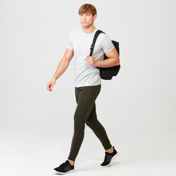 Male model wearing form joggers