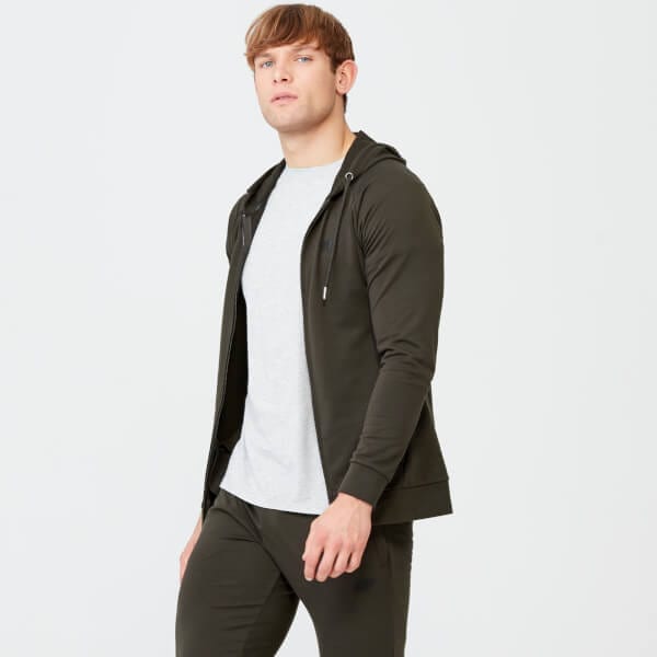 male model wearing form hoodie